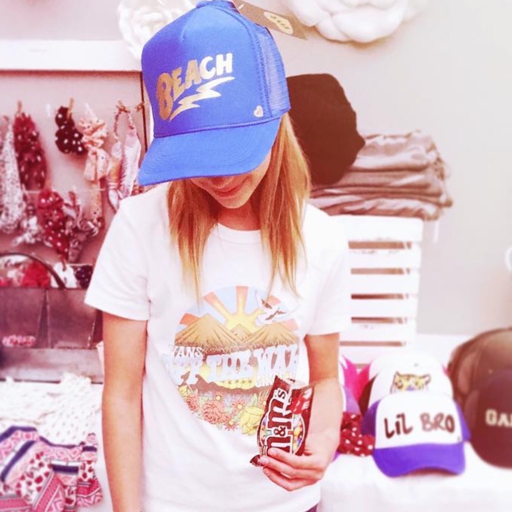 Take me to the beach….Mother Trucker Hat!